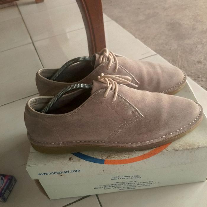 sepatu second branded clark dessert london size 43 original authentic