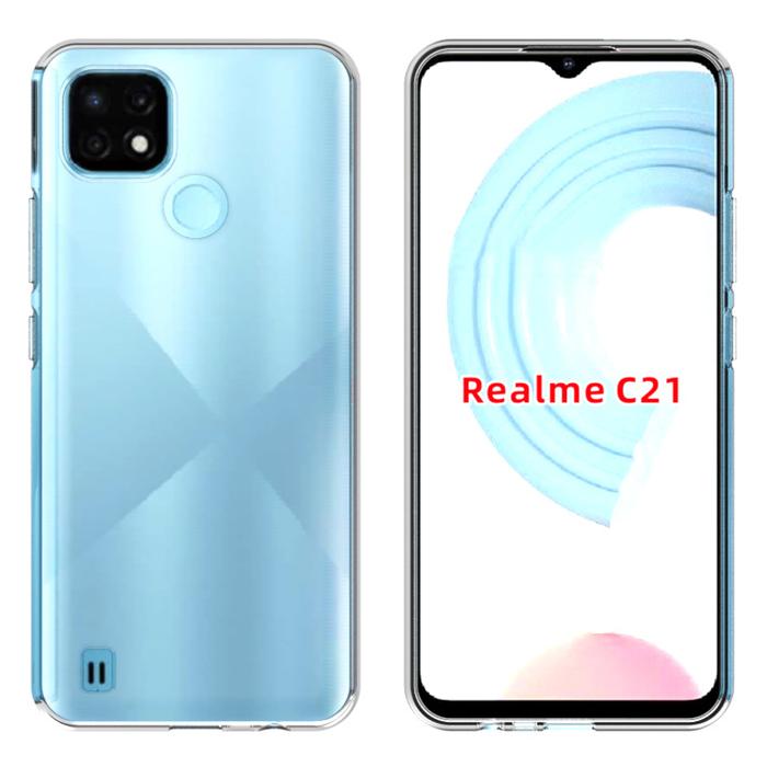 For Realme 8 8 Pro C11 C21 C20 Case Ultra Thin Soft Transparent Clear