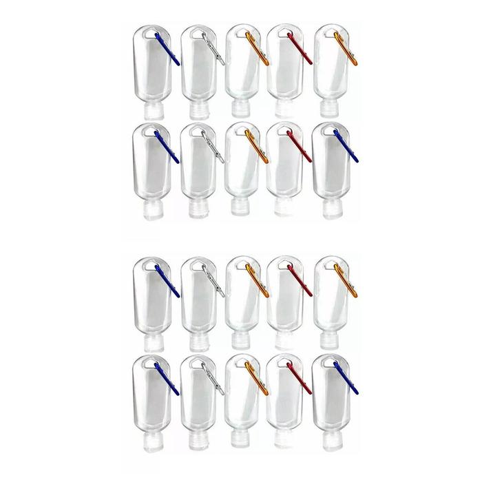 20PC 50Ml Portable Hand Sanitizers Bottles Press Bottles Liquid/Gel