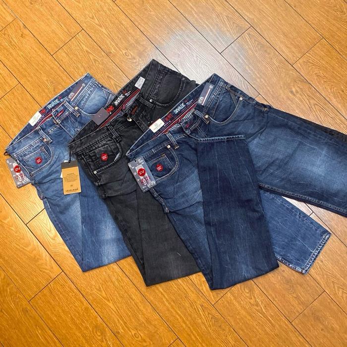 CELANA JEANS DV LVL NINE NON STRECHY  MODEL POLOS DAN ROBEK
