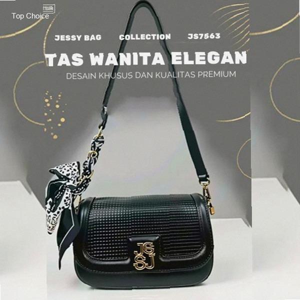 JessyBag Tas Wanita Import Original JS7563 Handbag & SlingBag Kulit Sintetis Premium Desain Kokoh El