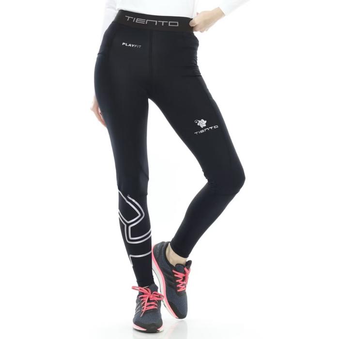 legging panjang tiento warna hitam Wanita Celana