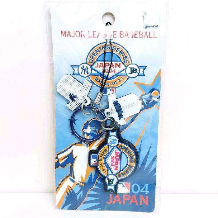 2004 Major League Baseball Strap March 30th and 31st, 2004 Yankees vs Devil Rays (Tokyo Dome) - Comm