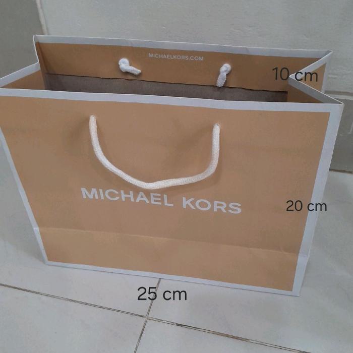 paperbag Mk /michael kors, paperbag michael kors