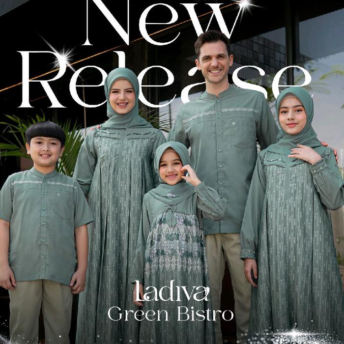 Sarimbit Ethica 2026 Ladiva Green Bistro Terbaru Muslim / Sarimbit Ladiva Green Bistro 2026/ Sarimbi
