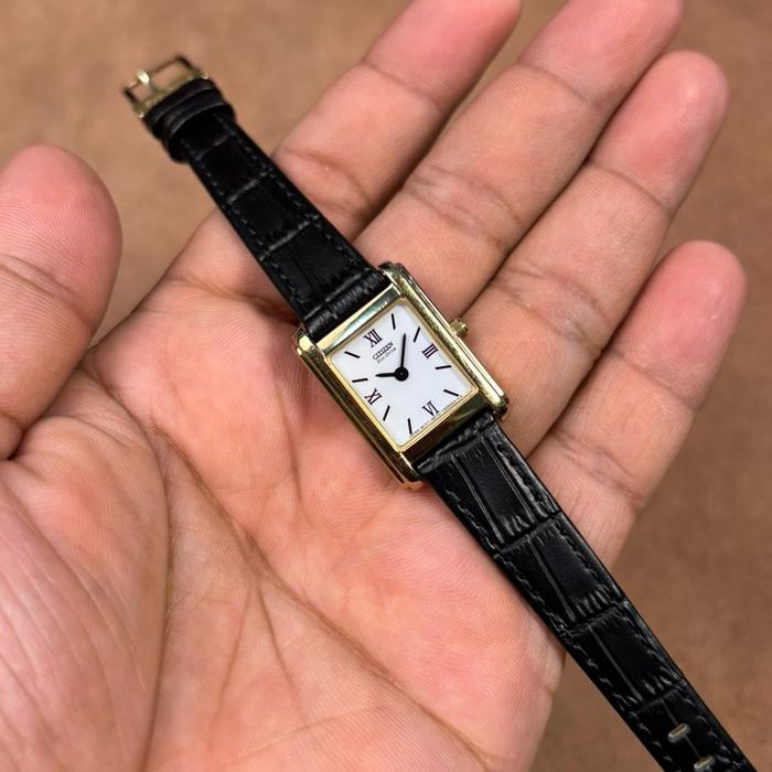 JAM TANGAN WANITA CITIZEN TANK STILETTO ECO DRIVE 0670 ORIGINAL