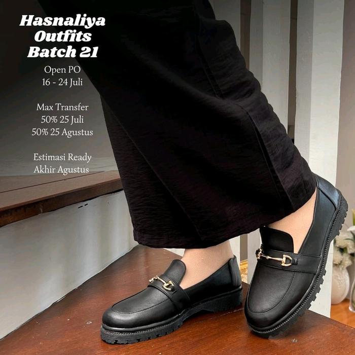Hasnaliya Kimmy Loafers Sepatu Wanita Kantor