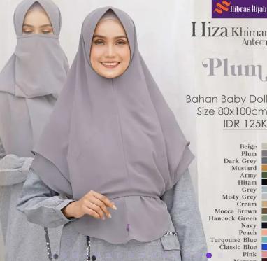 HIZA ANTEM Size 80 x 100cm Bahan Baby Doll
