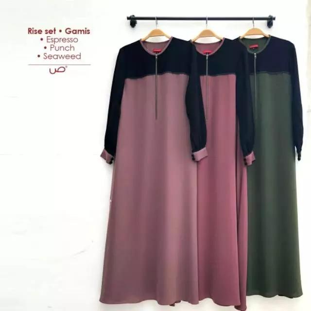 GAMIS RISE SET BY SHAFA HIJAB
