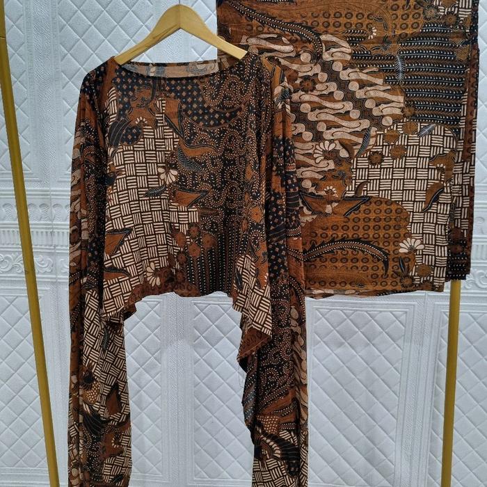 Setelan batik setelan rok batik batik pesta setelan batik sogan setelan batik katun paris