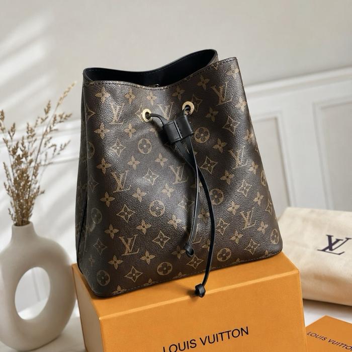 LV Bucket Bag Monogram Brown