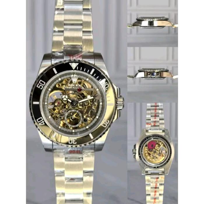 Jam tangan Automatic RX Submariner Andrea Pirlo Sapphire Stainless stel