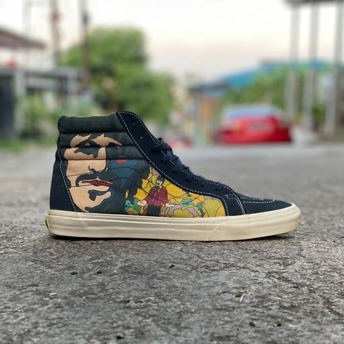 Vans sk8 x the beatles yellow submarine