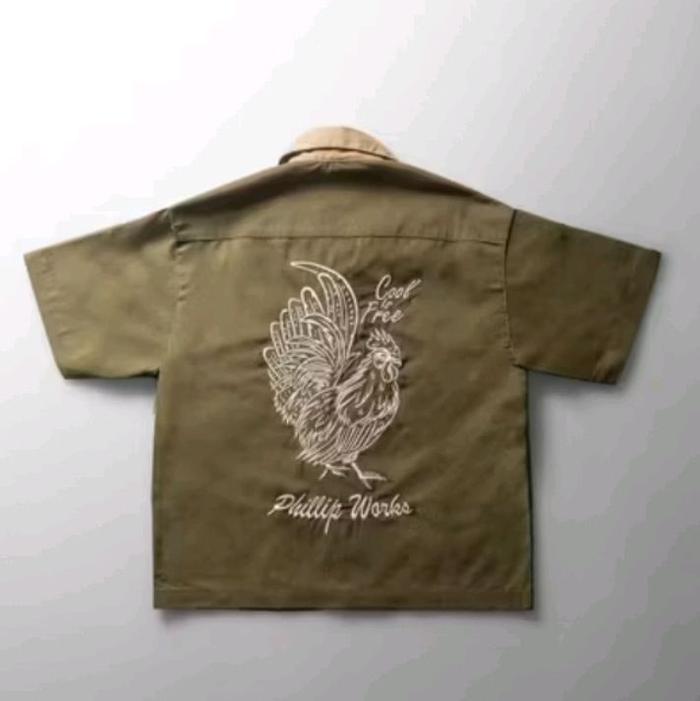 PHILLIP WORKS WORKSHIRT MORNING CALL  BOXY | KEMEJA PRIA | ATASAN PRIA | KEMEJA KERJA ORIGINAL PW