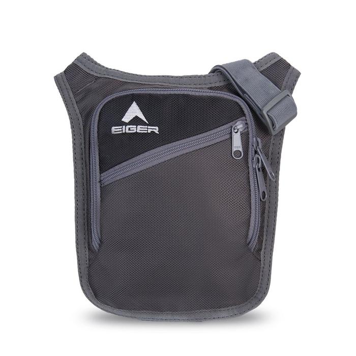 Tas Selempang Eiger 6257  Travel Pouch Eiger Original Hitam tas paspor tas aksesoris