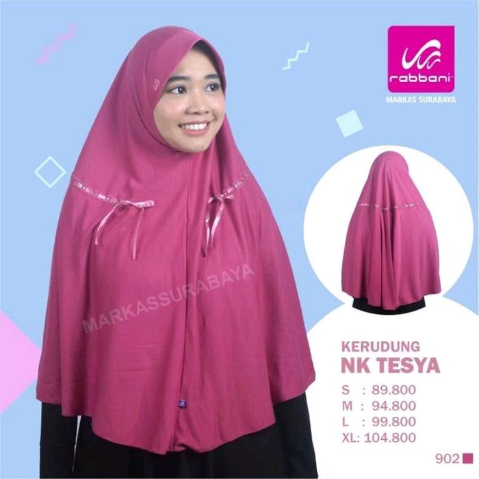 Sale Kerudung Rabbani Krd Tesya Pink Fanta_Rabbani Ori Diskon 30%