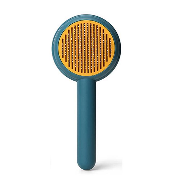 Slicker Brush For Dogs Self Cleaning Grooming Brush Dog & Cat Brush