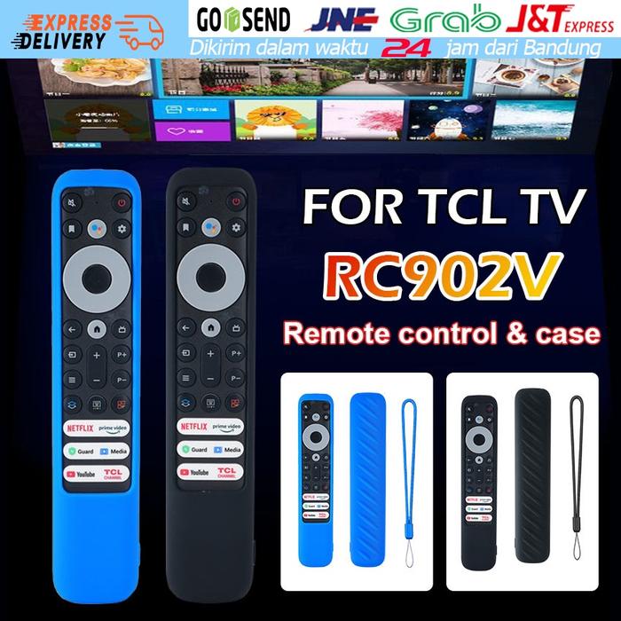 Remote TV TCL Smart TV TCL Bluetooth Google Assistan YouTube Netflix RC902V