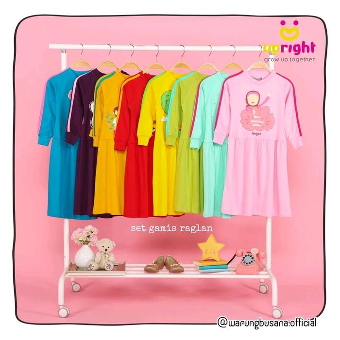 UPRIGHT | GAMIS SET JILBAB ANAK | GAMIS ANAK DAN JILBAB ANAK