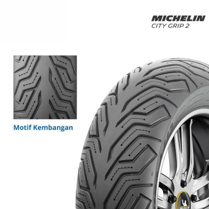 SNI Ban MICHELIN 140/70-14 CITY GRIP 2 Tubeless / IMPORT Ban Motor FORZA, AEROX 155, XMAX tubles BEL