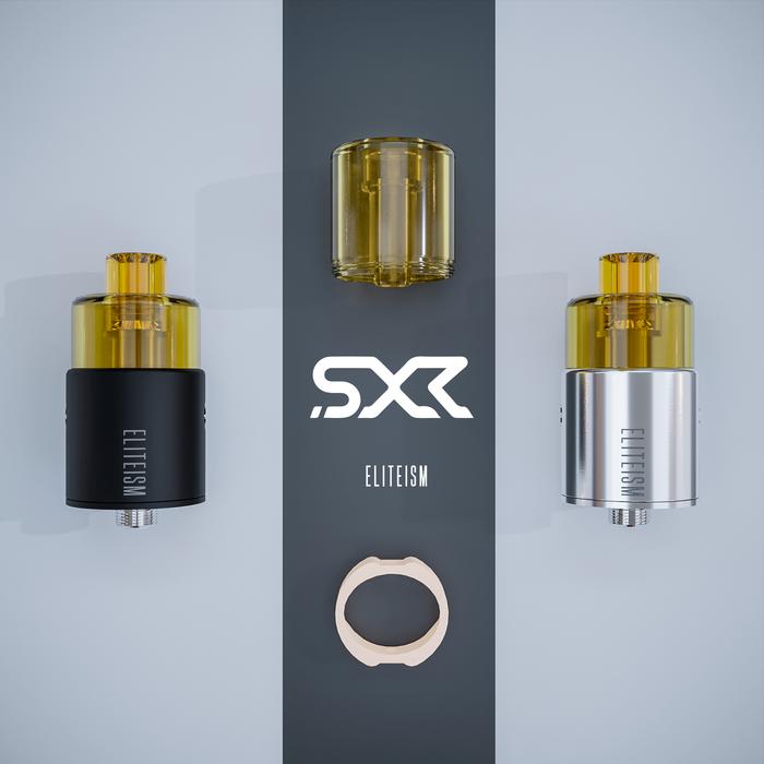 SXK ELITEISM RTA MTL To DL Vaping Taste 23Mm Terbuat dari Ss316 Peek
