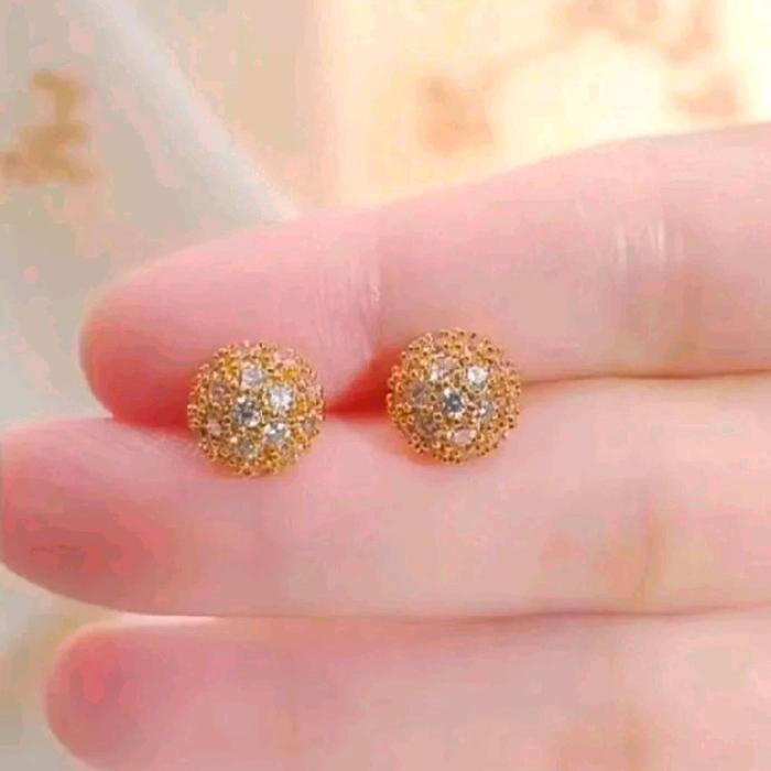 anting giwang xuping perhiasan wanita titanium elegan