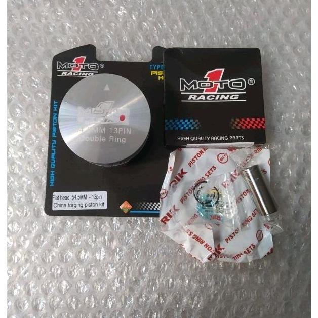 TERSEDIA piston seher kit moto 1 pin 13 FORGED mentah ukuran 53,5/54/54,5/55/55,25/56/58/58,5/59/60 