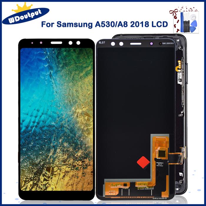5.6"Original AMOLED For Samsung Galaxy A8 2018 A530 Lcd Display Touch
