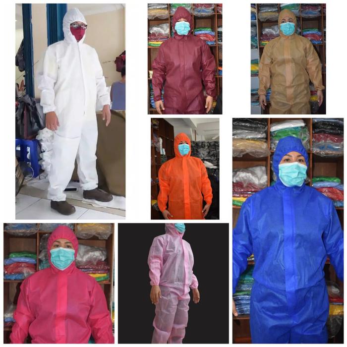 READY Hazmat - Baju APD - Hazmat Spunbond - Apd Medis - Baju Apd Medis