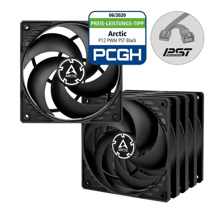 Terbaru Fan Casing ARCTIC Cooling - ARCTIC P12 PWM PST PACK OF 5 VALUE PACK