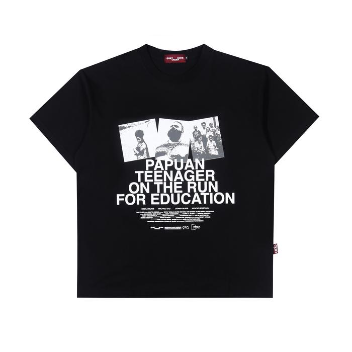 QUIET UNDER NONE - ORPA BLACK TEE