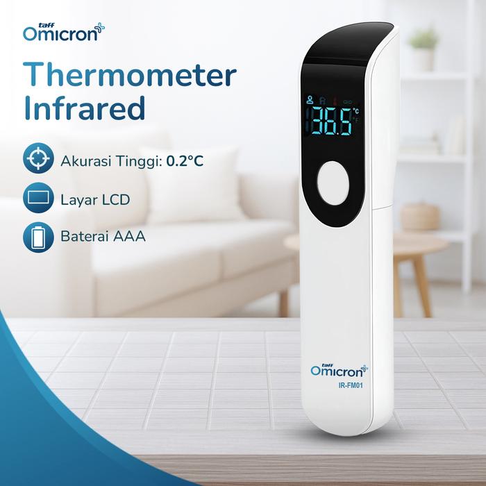 Mutiaramall - Thermogun Digital | Termometer Infrared | Pengukur Suhu Badan