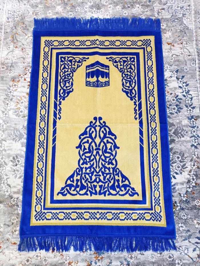 Grosir 20 Pcs Sajadah Panjang Kalsum Premium Spigel Ukuran 70X110 Cm  Bahan Bludru Kain Lembut Dan H