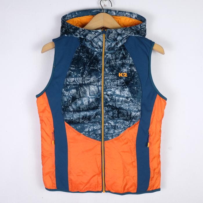 ROMPI K2 GOOSE DOWN PUFFER BULU ANGSA VEST VT81 SIZE S