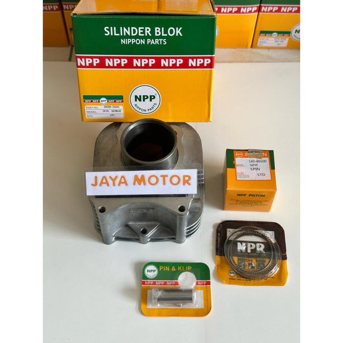 HOT SALE blok seher cylinder boring piston kit seher paket Spin 125 skywave skydrive hayate NPP