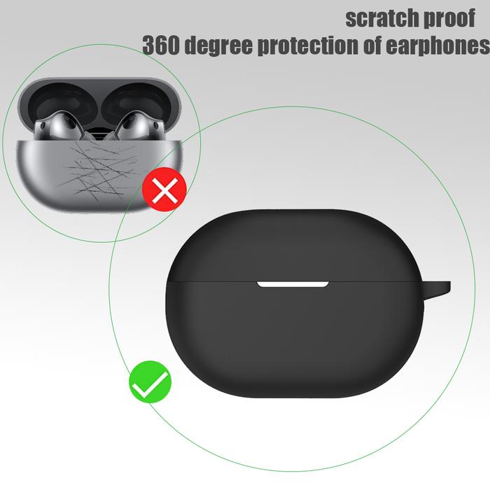 Wireless Bluetooth Earphone Silicone soft Cover For Huawei Freebuds