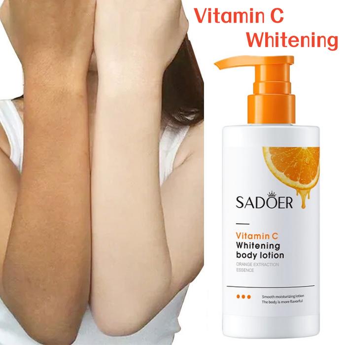 250ML Vitamin C Bleaching Body Lotion Whitening Moisturizer