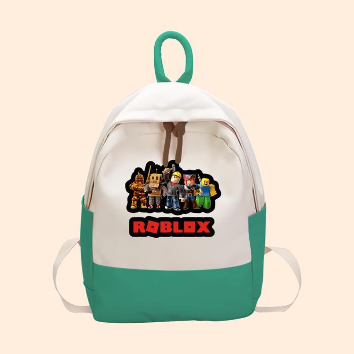 TERBATAS Tas Anak Game Roblox Robux Ransel Anak SD TK Kantong Backpack Karakter Anak ROB-07