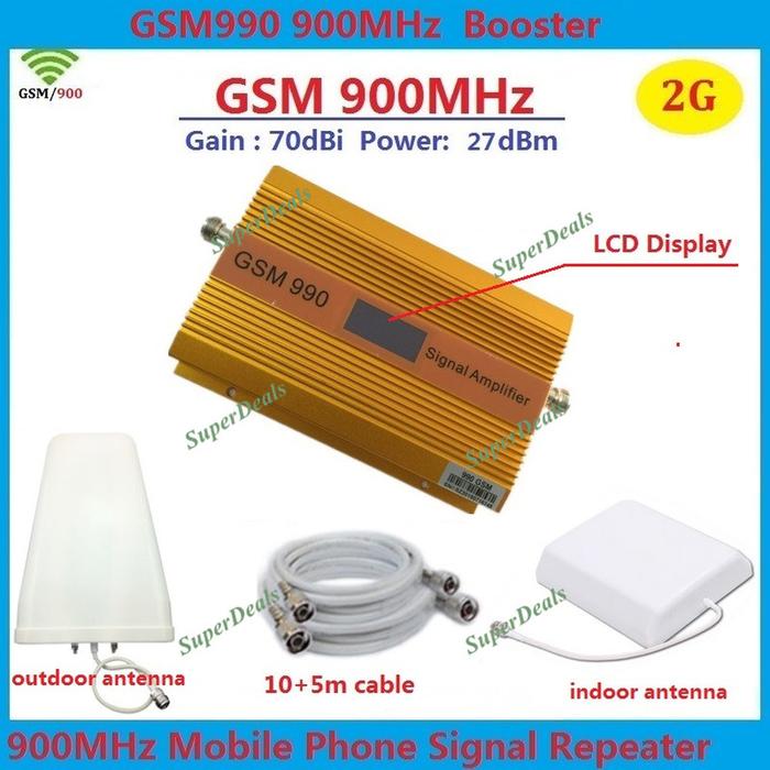70db GSM Mobile Phone Siganl Booster GSM900 Repeater 2g Cellular