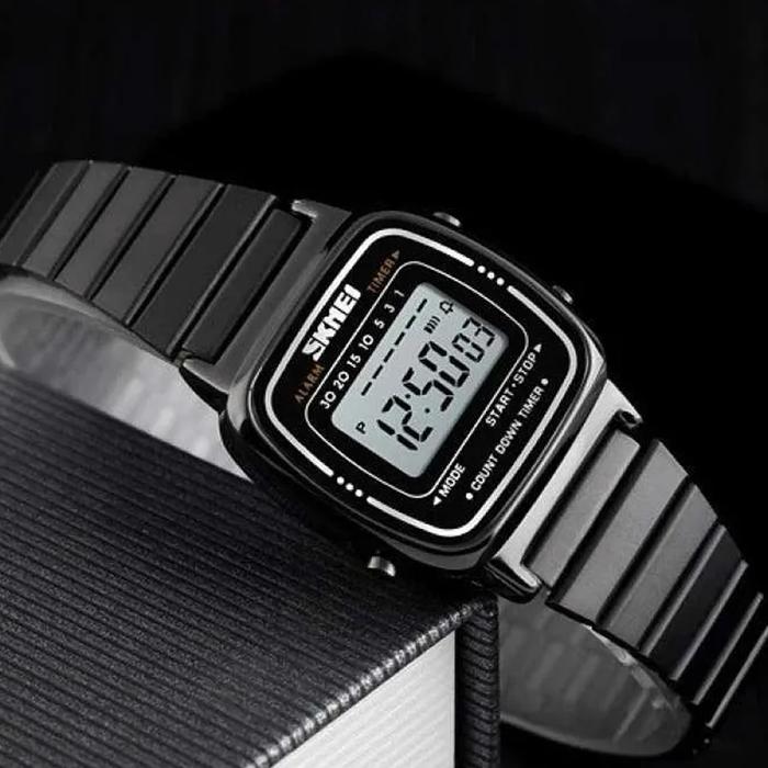 SKMEI Jam Tangan Digital Wanita - 1901 Elegan Kaca