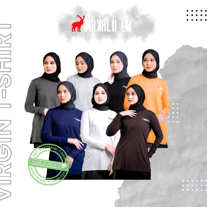 SALE Makalula Style atasan Panjang Cewek Bahan Combed 30s antibakteri Model Slimfit Tersedia Ukuran 