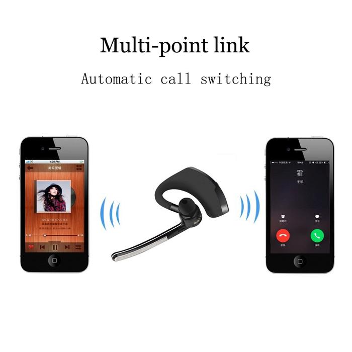 V8 Bluetooth headset Hands-free wireless headset Business headset HD