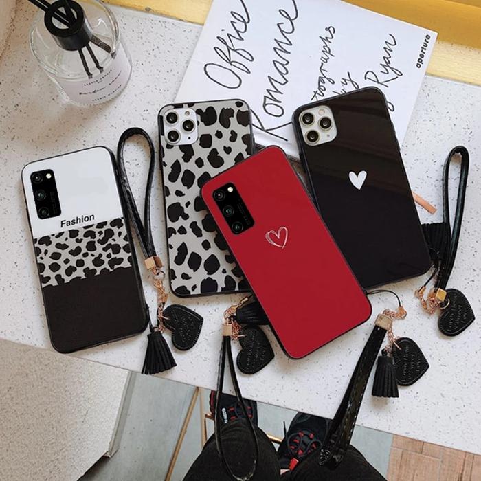 For OPPO A74 A95 A54 4G A93 A55 A53S 5G case Fashion new Leopard