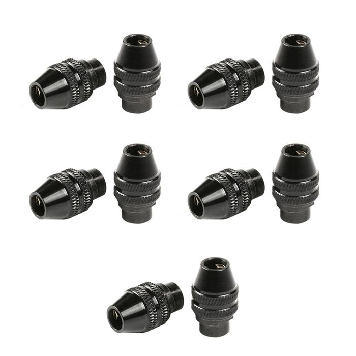 TOP 10Pcs Mini Multifunctional Multi M8 Keyless Drill Chuck For