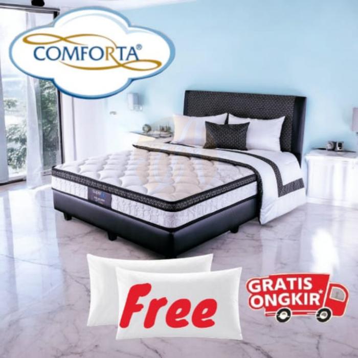 NEW PRODUK 1 set springbed comforta superfit neo silver 90x200 100x200 120x200 140x200 160x200 180x2