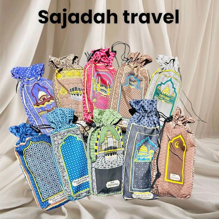Sajadah Travel Alat Solat Kabah P Muslim Turki - Paket Sembako Lebaran - Hampers