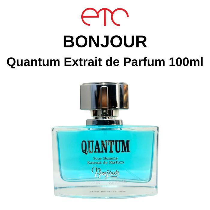 (PROMO) PARFUM BONJOUR QUANTUM EXTRAIT DE PARFUM 100ML FOR MEN