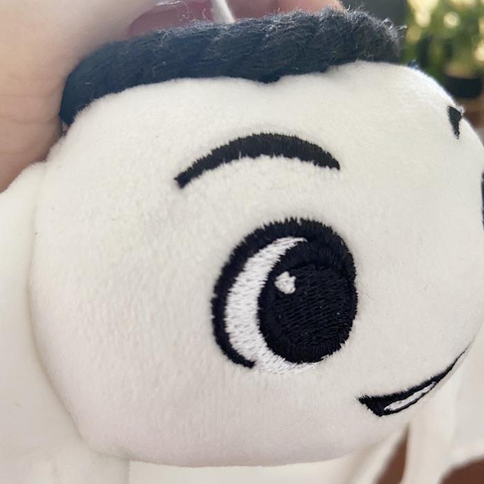Mainan La'eeb Qatar 2022 Boneka Plush Maskot Piala Dunia Jubah 33CM Untuk Hadiah