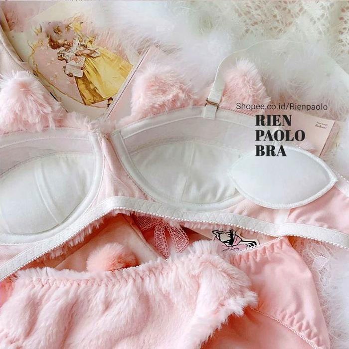 Bra Set Rien Paolo Lingerie Set Kostum Sexy Cosplay Lucu