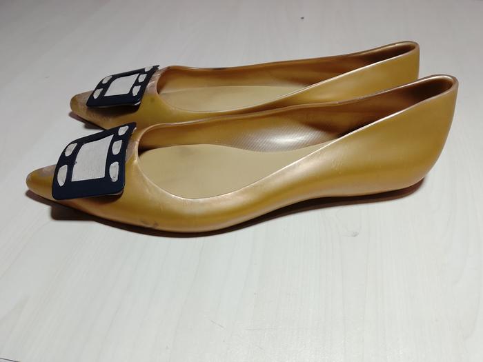 MELISSA + KARL LAGERFELD collabs Flat womens shoes sepatu Flat Wanita AUTHENTIC